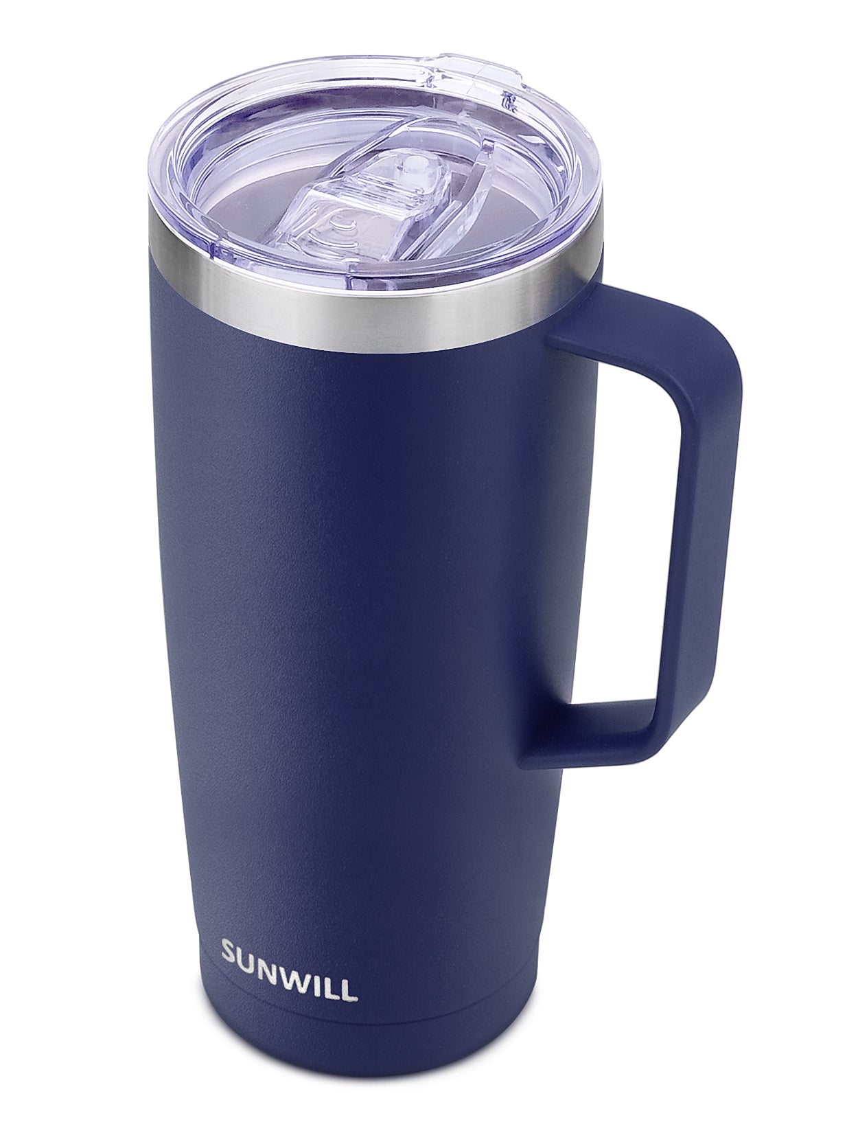 Stainless Steel Travel Mug with Handle
