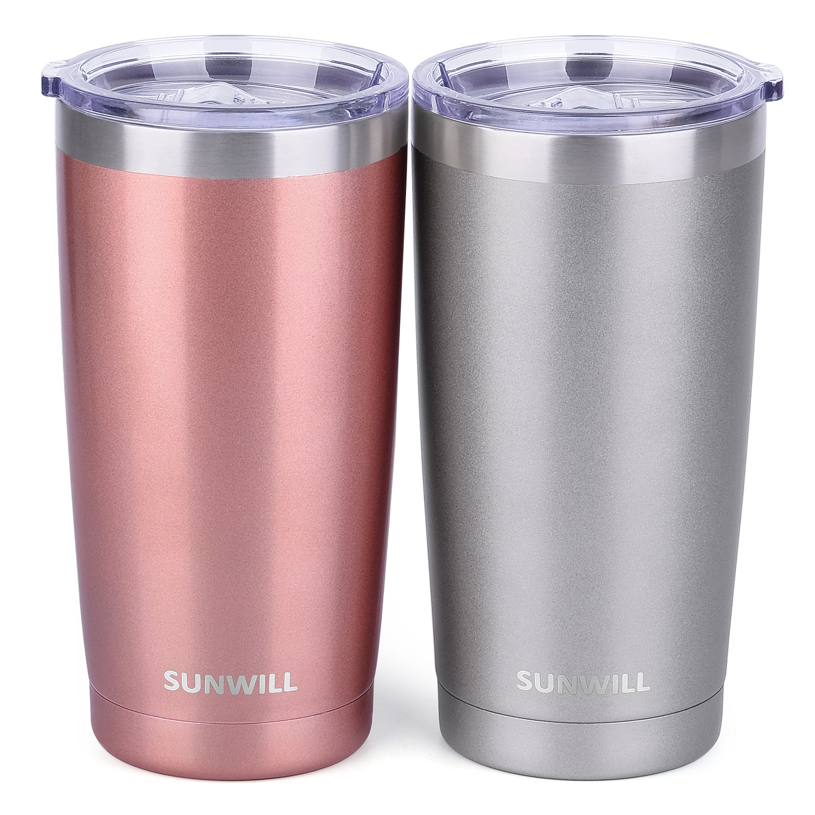 24oz Coffee Travel Mug With Sliding Lid - Rose Gold – SunwillBiz