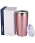 20oz Travel Tumbler With Sliding Lid - Pearlized Rose Gold