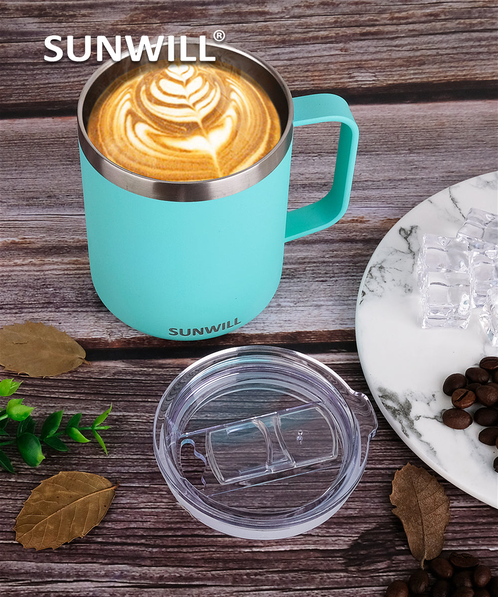 24oz Coffee Travel Mug With Sliding Lid - Rose Gold – SunwillBiz